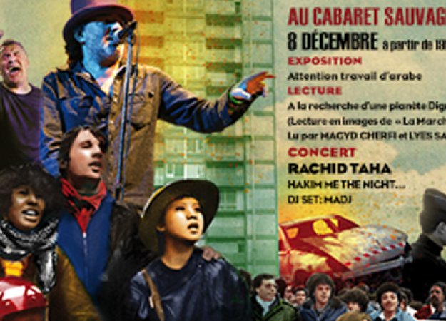 Affiche de la rencontre "Ceux qui marchent encore" des 7 et 8 décembre 2013 à la Bellevilloise à Paris / Agence Sans Blanc Affiche de la rencontre "Ceux qui marchent encore" des 7 et 8 décembre 2013 à la Bellevilloise à Paris / Agence Sans Blanc