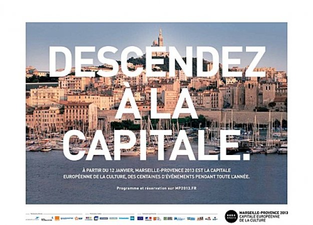 Campagne affichage Marseille-Provence 2013