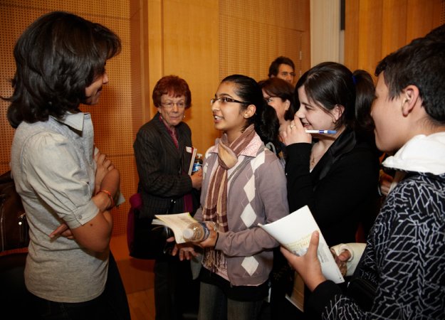 Audrey Pulvar aux Entretiens d'excellence 2009