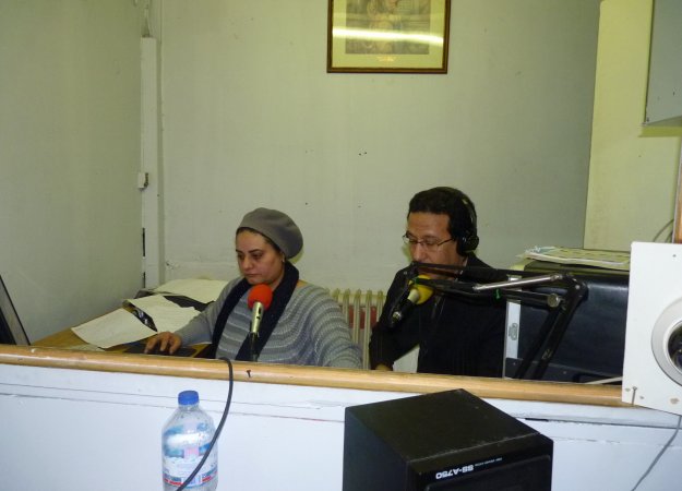 Dina et Mohammed Gad, animateurs de la radio depuis 1991
