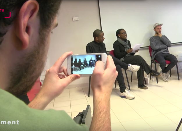 Conférence de Mehdi et Badrou à l'Esj Montpellier avec Kaïna tv Conférence de Mehdi et Badrou à l'Esj Montpellier avec Kaïna tv