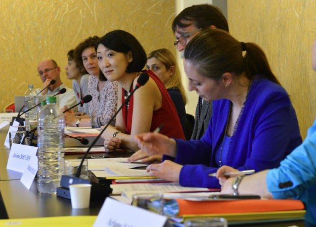 Fleur Pellerin au ministère de la Culture et de la communication, rencontre du 14 avril 2015. Photo : ministère de la Culture Fleur Pellerin au ministère de la Culture et de la communication, rencontre du 14 avril 2015. Photo : ministère de la Culture