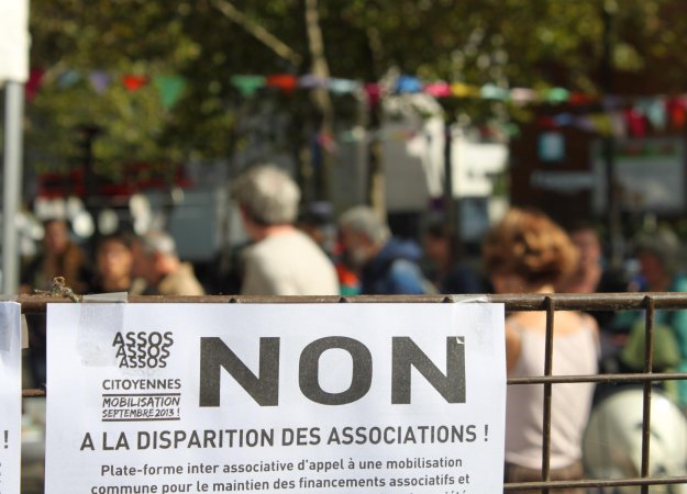 Manifestation contre la disparition des assos , Crédit ER-P&C Manifestation contre la disparition des assos , Crédit ER-P&C