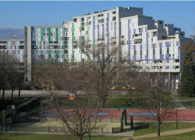 Quartier de la Villeneuve à Grenoble