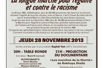 Affiche La longue Marche pour l'égalité et contre le racisme