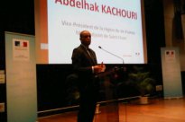 Abdelhak Kachouri, le 16 mai 2014 à la Région Île-de-France