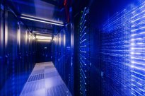 L'entrée principale du data center « PAR7 » de La Courneuve, géré par la société Interxion.