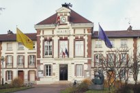 La mairie de Mantes-la-Ville
