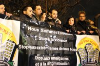 Quelques membres du collectif Pas sans nous. Photo : Sehli / Ac Lefeu