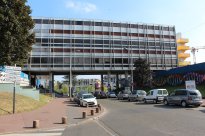 La démolition de la barre du Galion, prévue par la mairie, a finalement été abandonnée. © Clémence Apetogbor