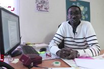 Jean-Marie Bargot, président de l’association, photo d'après la vidéo de Kaïna Tv