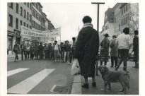 La Marche de 1983 arrive à Strasbourg - crédit photo Amadou GAYE