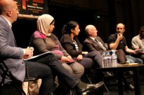 Débat "La nuit nous appartient", du 2 juin à Bondy. Image : Lakdar Kherfi
