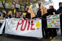 Selon les organisateurs, 25 000 personnes ont défilé samedi à Paris contre le racisme (photo : Cosme Buxin)