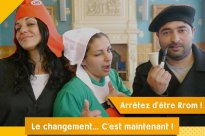 Image d'après la campagen du collectif "Marre d'être..."