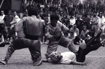 Paris Beaubourg 1988 - crédit photo Amadou GAYE