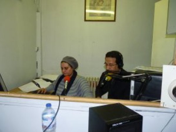 Dina et Mohammed Gad, animateurs de la radio depuis 1991
