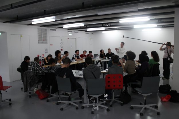 A la première session de l'Ecole du webdocumentaire