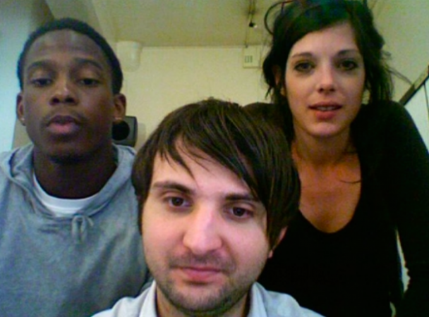 Daryl John (Créteil-94), Sofien Murat (Stains-93) et Justine Le Cor (Boulogne-Billancourt-92) de Reporter Citoyen